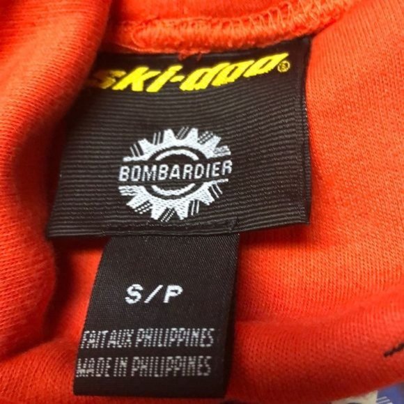 Orange Long Sleeve Men's Shirt - Picture 3 of 7